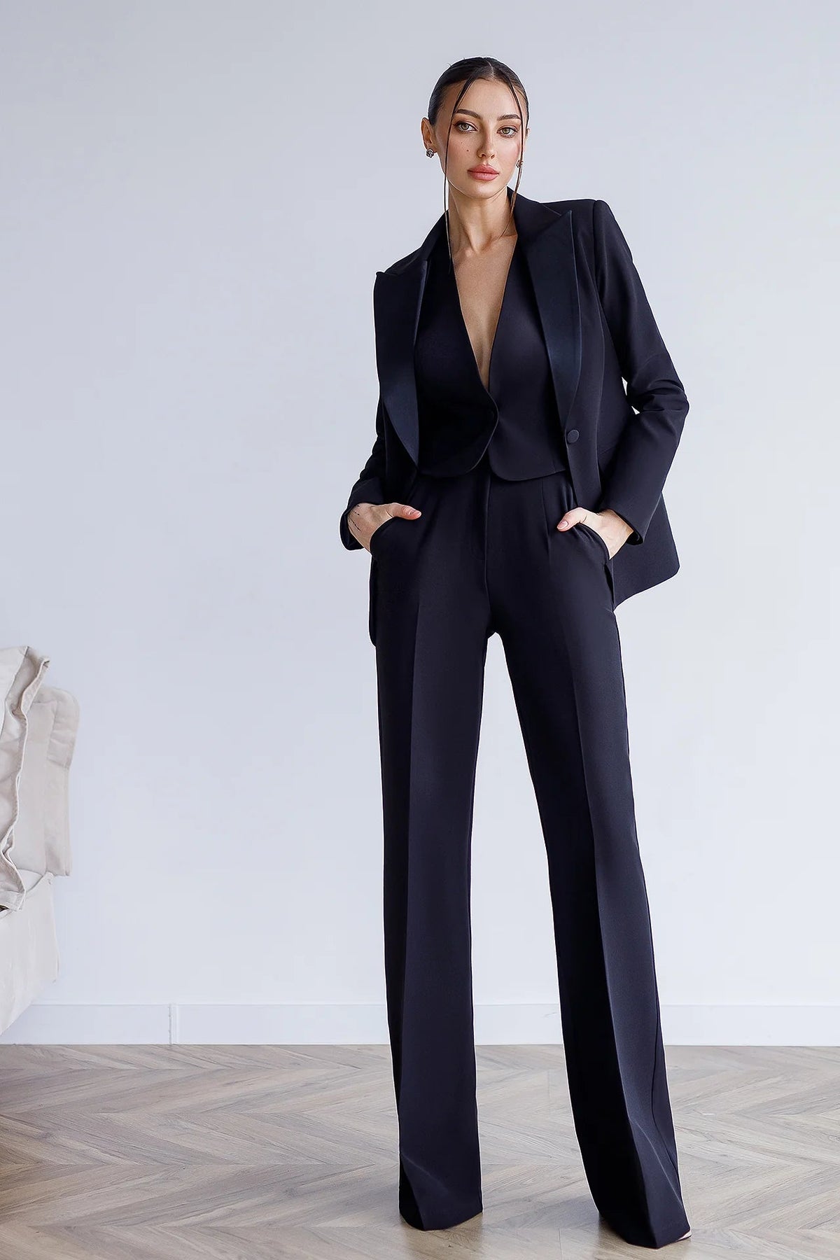 Costum 3 Piese Iris Negru