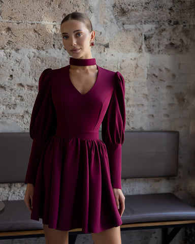 Rochie Amarah Burgundy