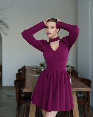 Rochie Amarah Burgundy