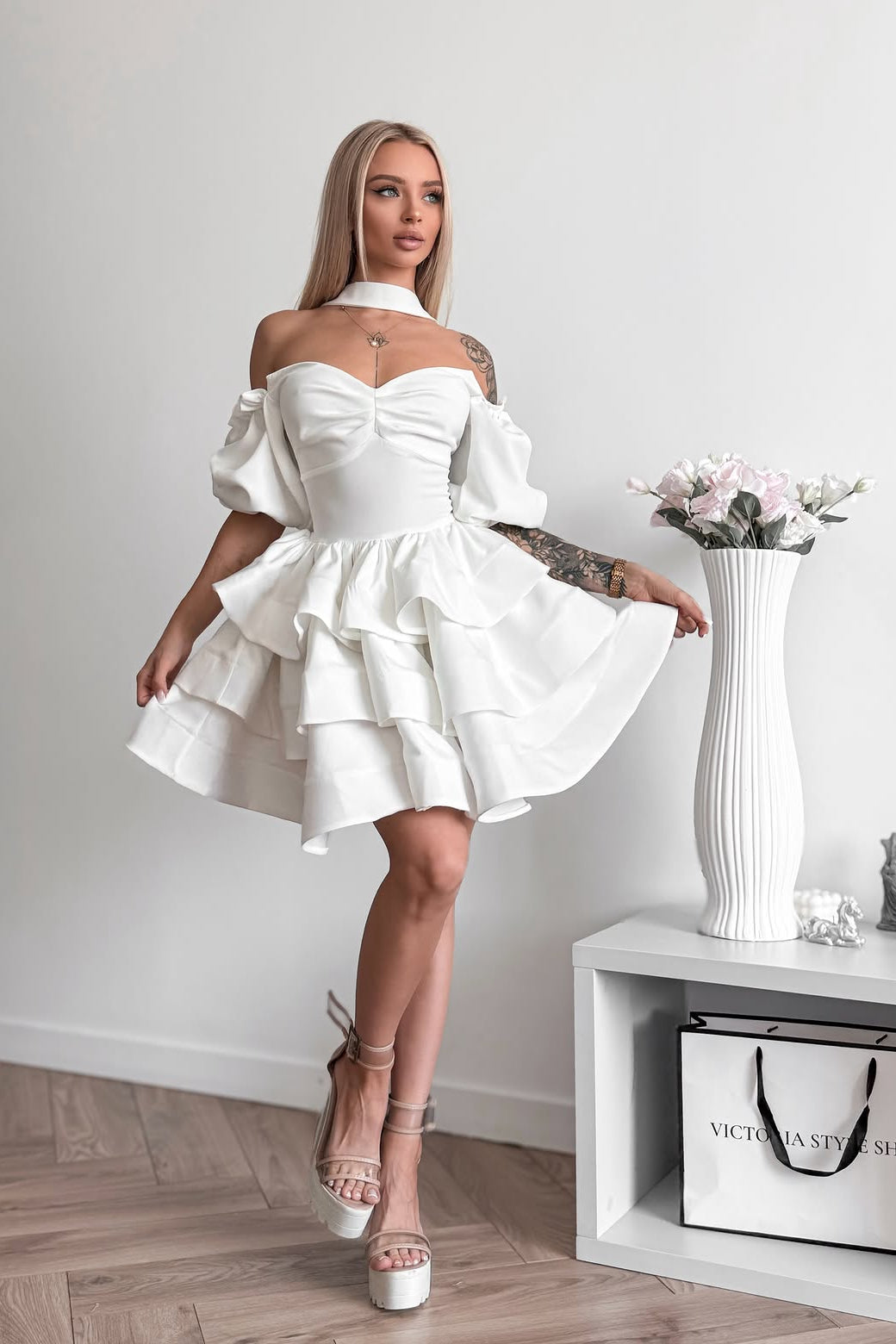 Rochie Cinderella Ivoire
