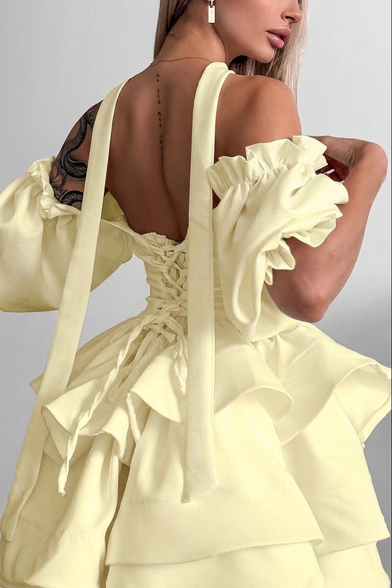 Rochie Cinderella Baby Yellow