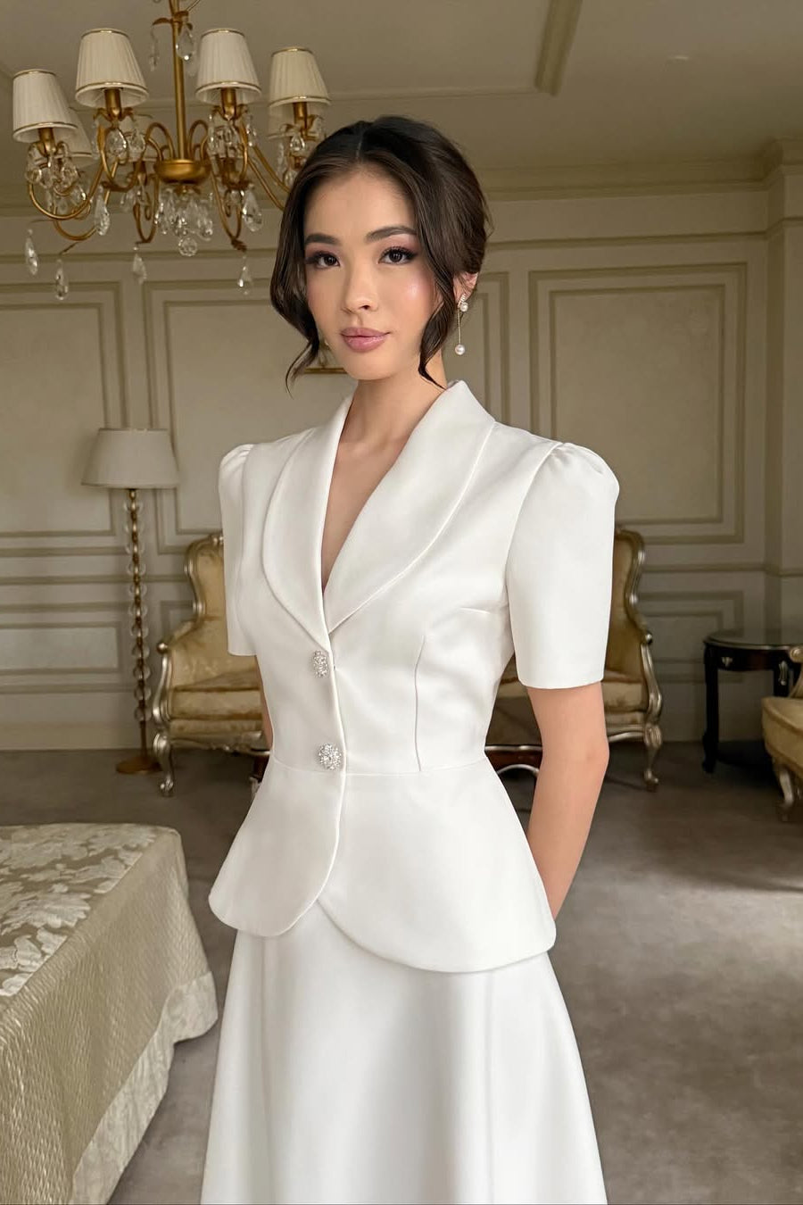 Costum Athena Ivoire