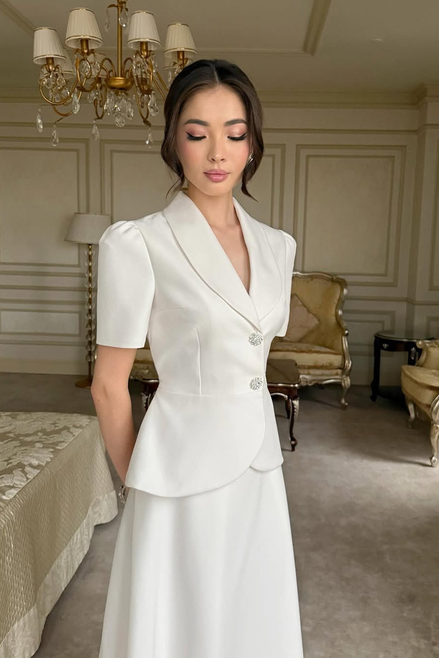 Costum Athena Ivoire
