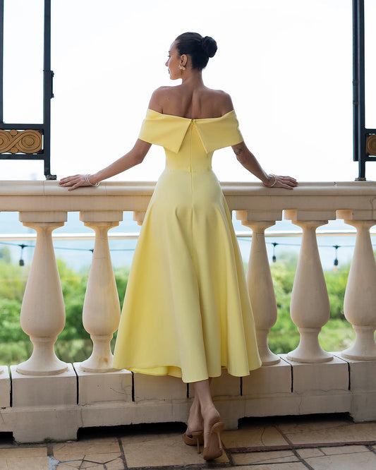 Rochie Callista Galben