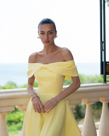 Rochie Callista Galben