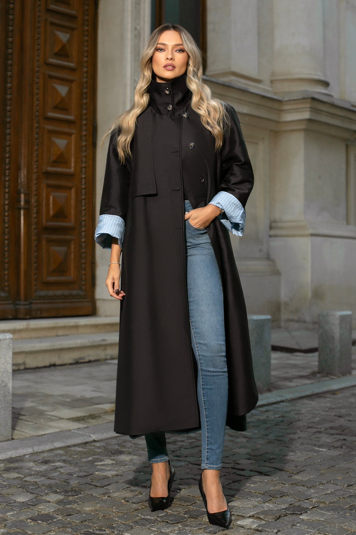 Trench Melissa Negru