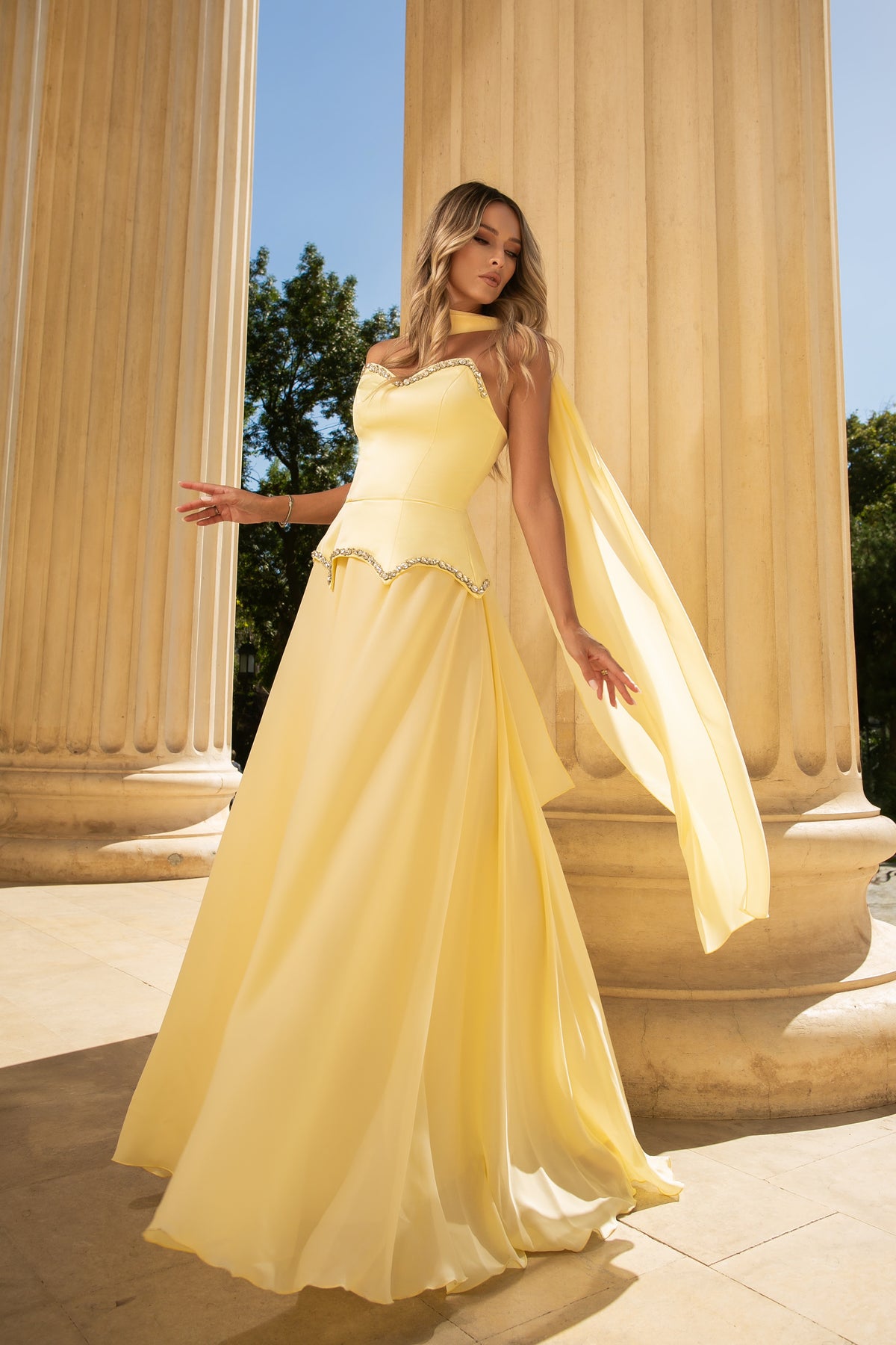 Rochie Nuage Baby Yellow