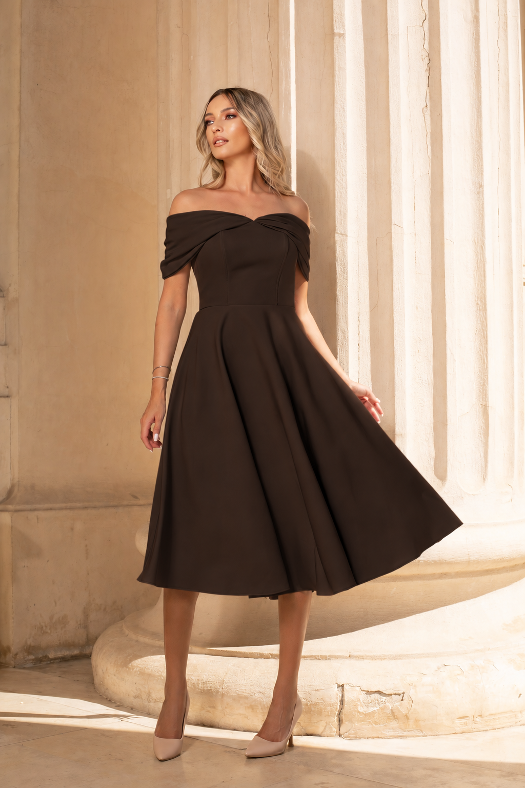 Rochie Positano Maro