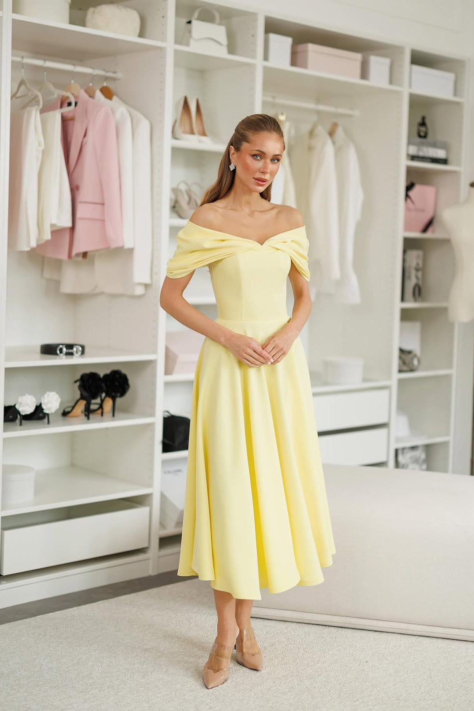 Rochie Positano Galben
