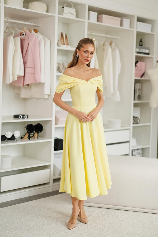 Rochie Positano Galben