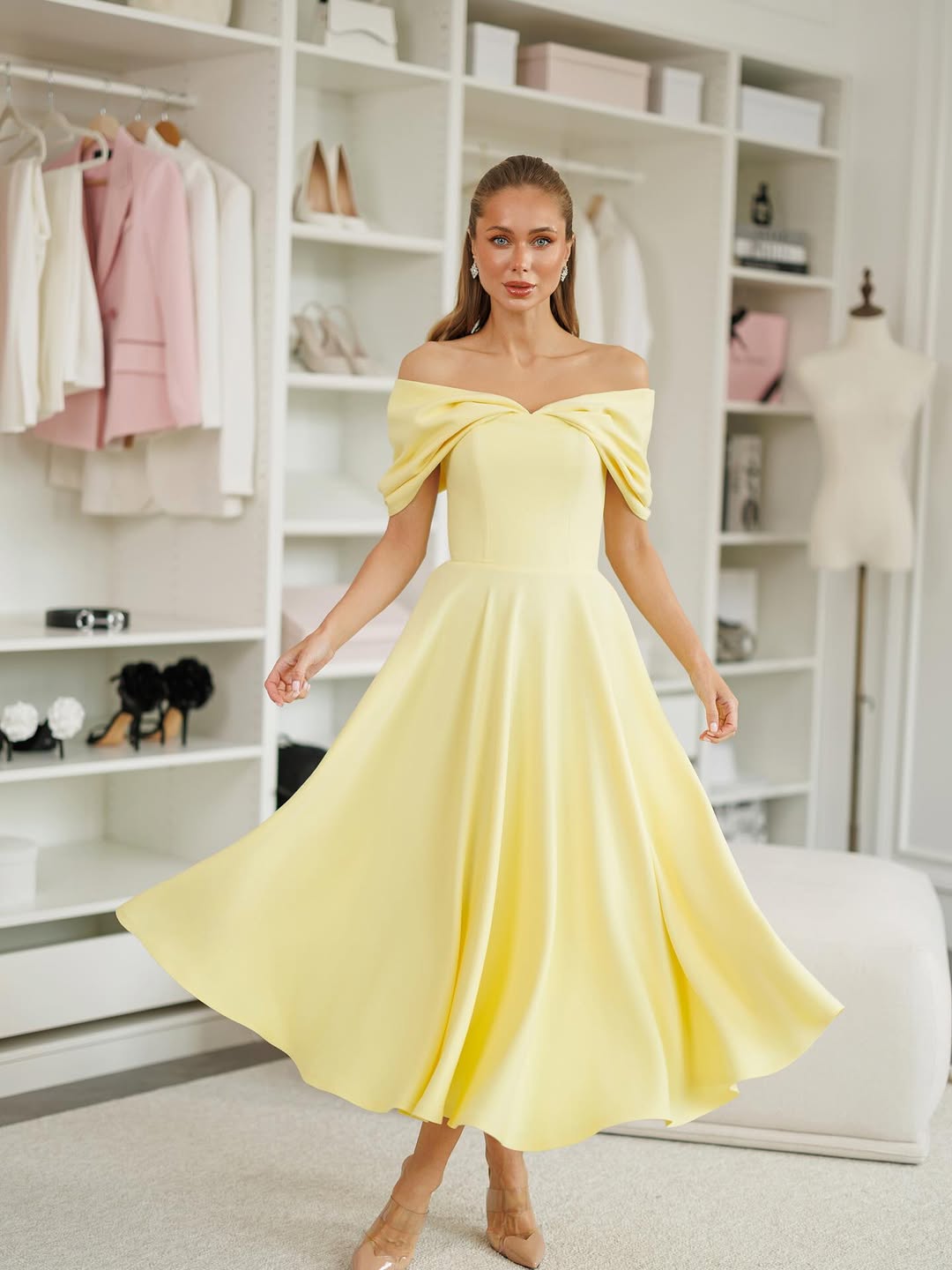 Rochie Positano Galben