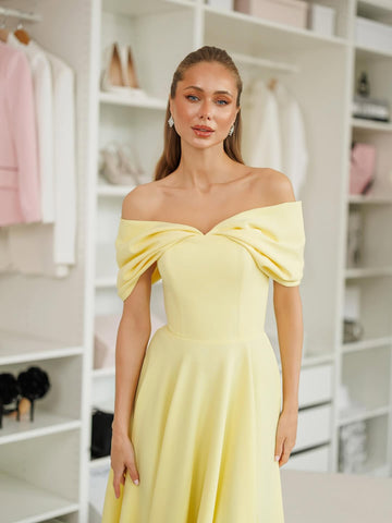 Rochie Positano Galben