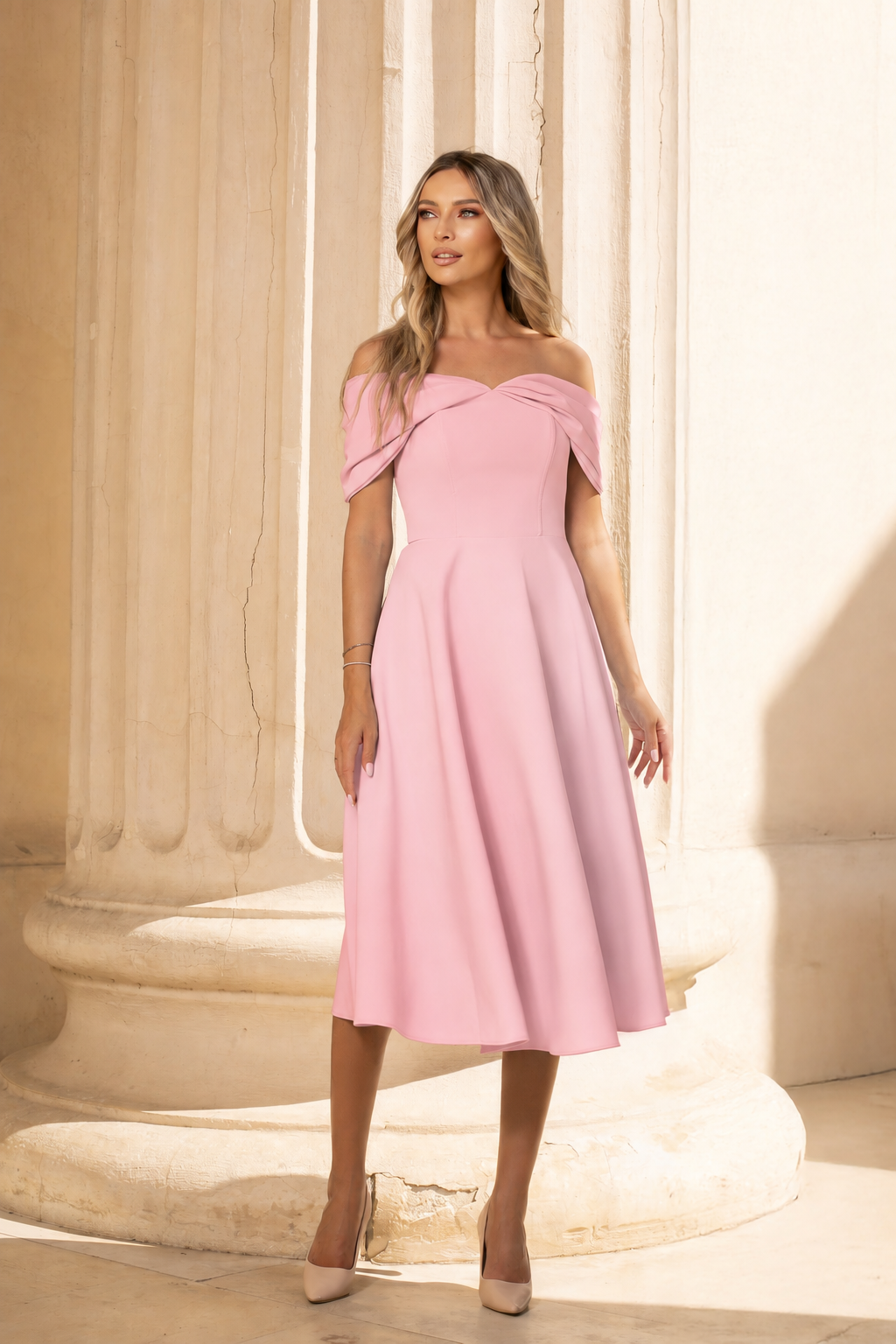 Rochie Positano Baby Pink