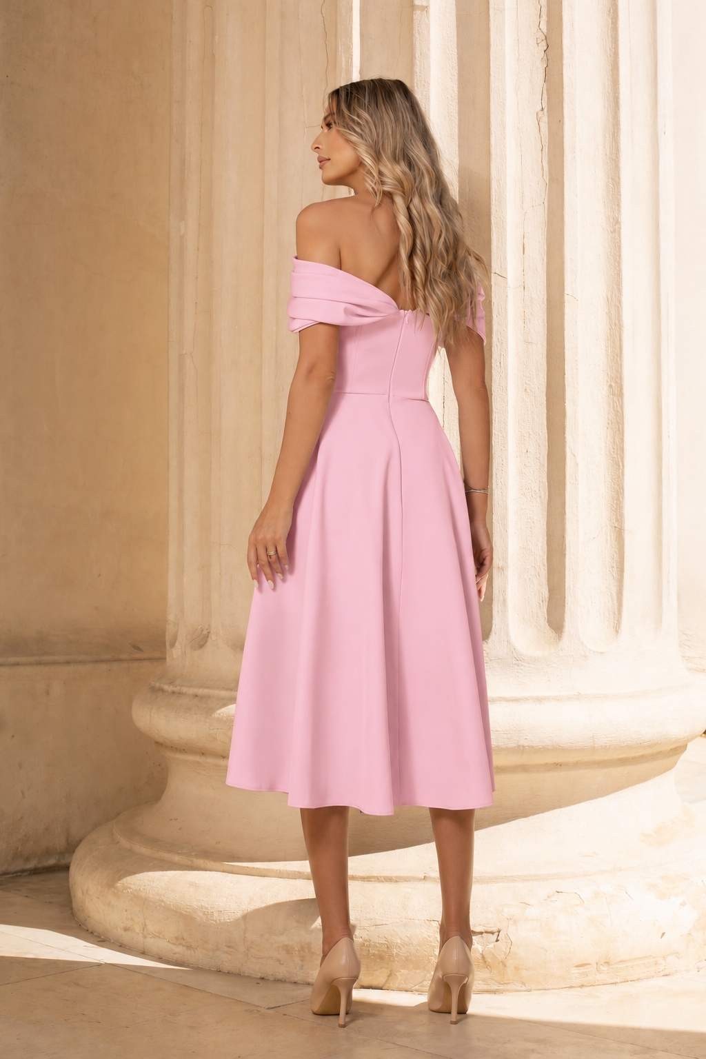 Rochie Positano Baby Pink