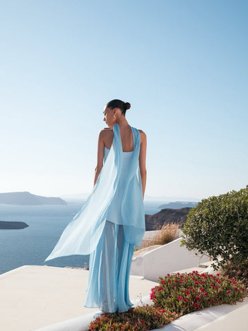 Rochie Theona Bleu