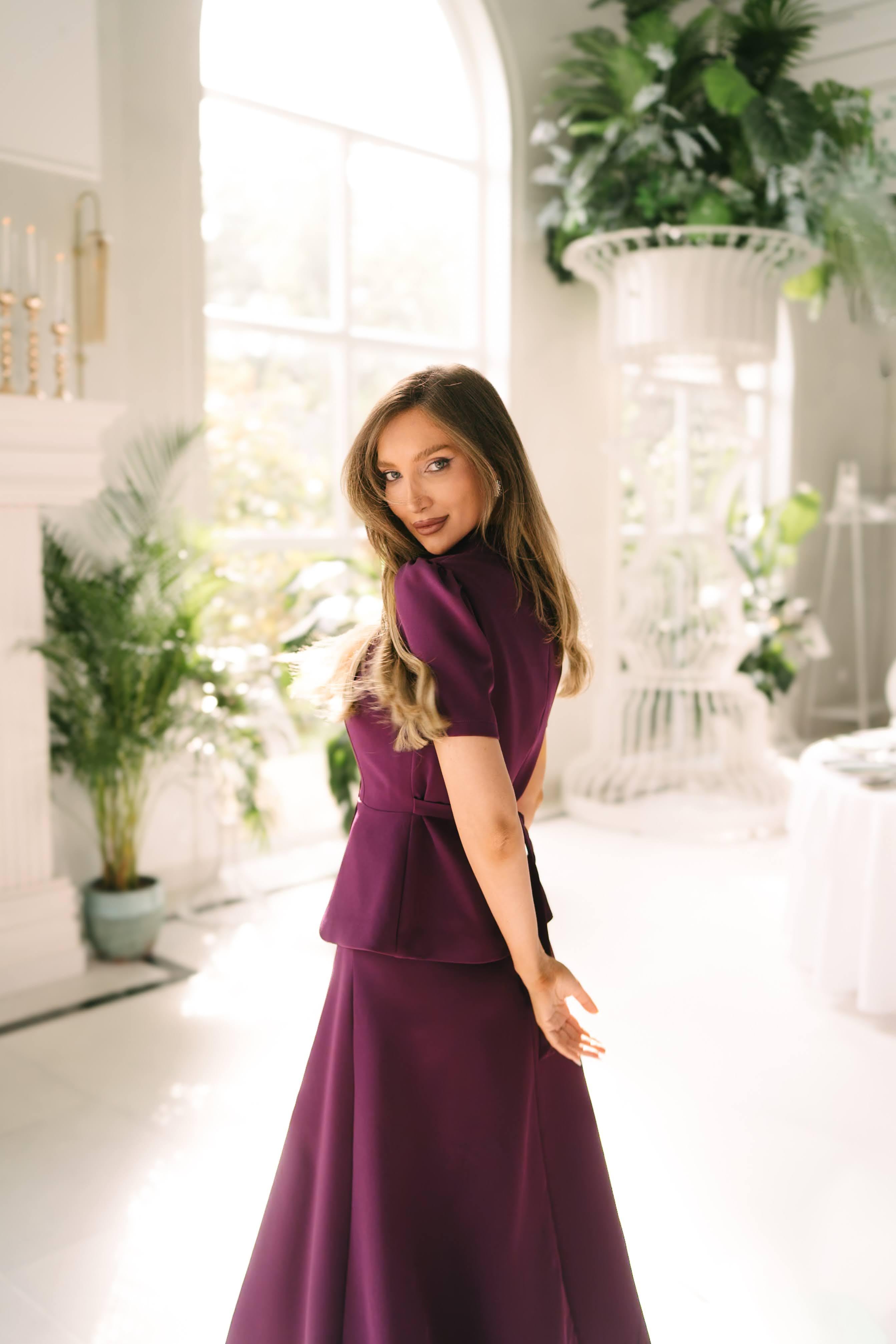 Costum Athena Plum