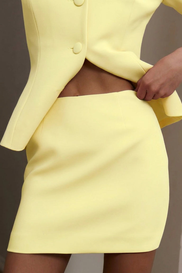 Costum Maia Baby Yellow