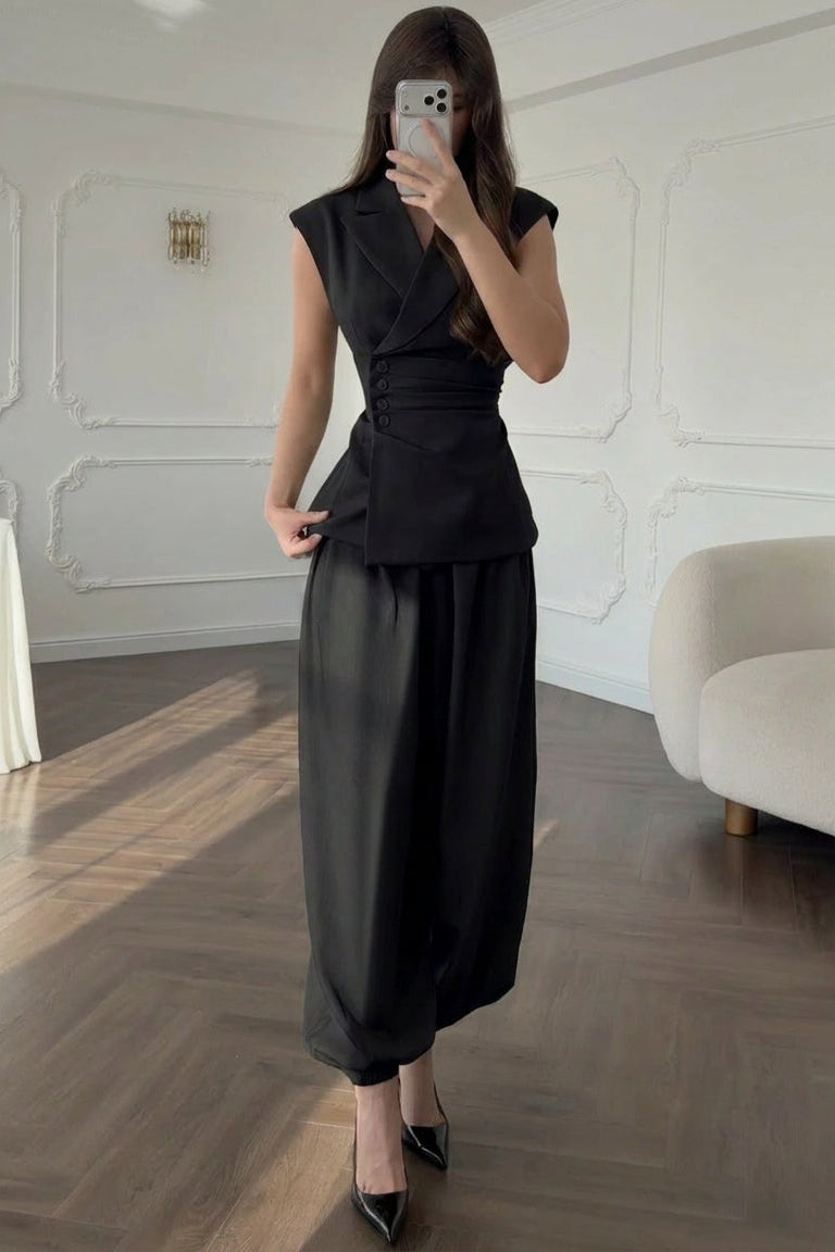 Costum Medeea Negru