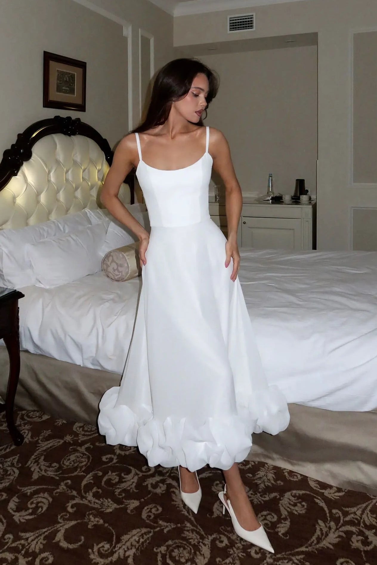 Rochie Liana Alb
