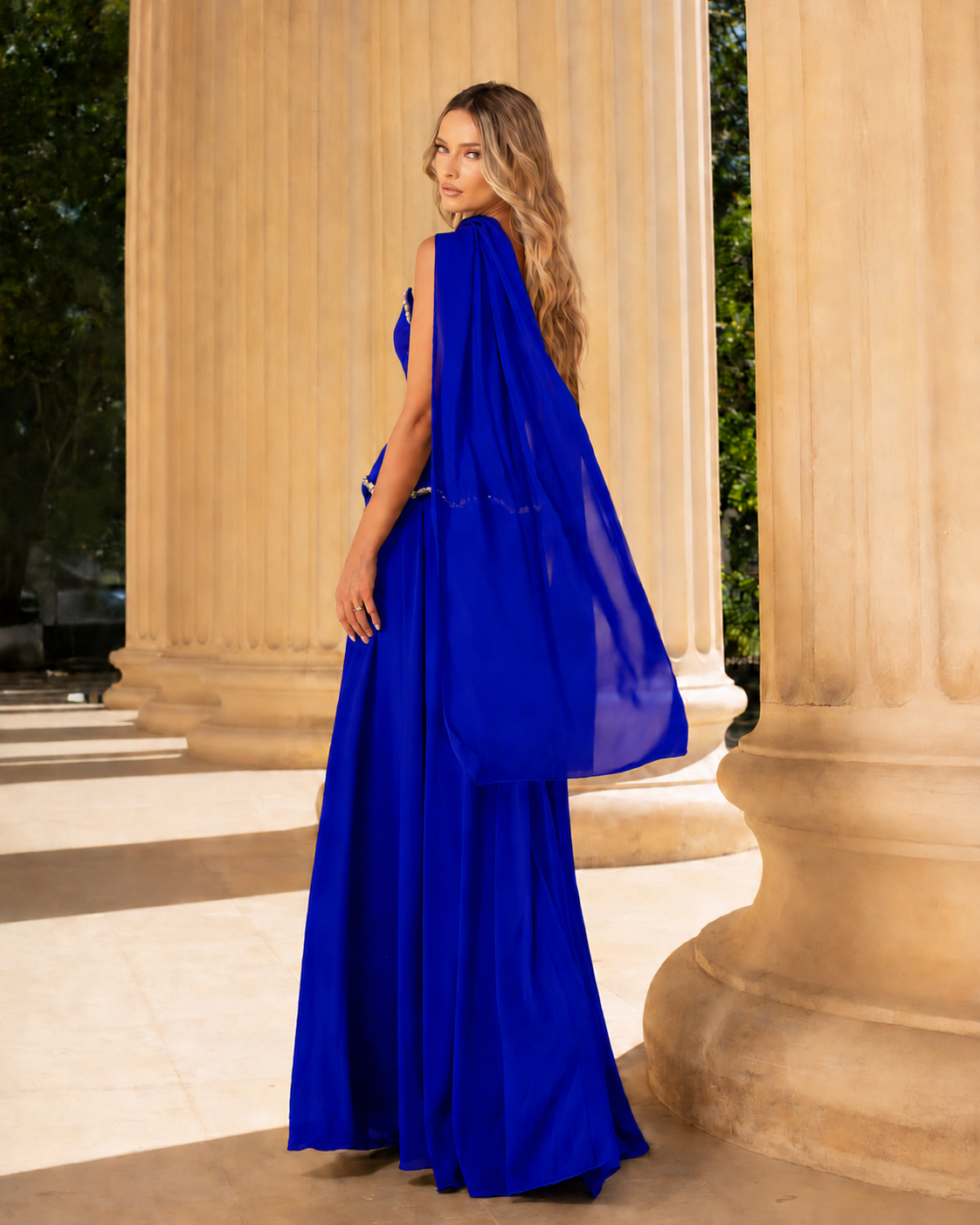 Rochie Nuage Albastru Royal