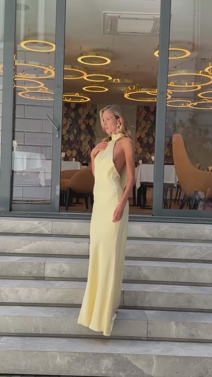 Rochie Aya Baby Yellow
