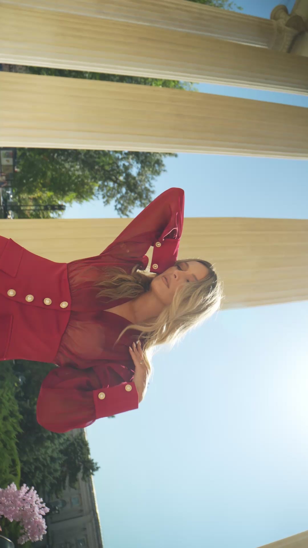 Set Loulou Burgundy