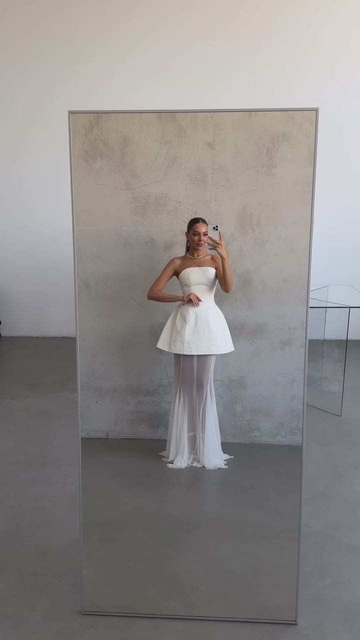 Rochie Althea Ivory
