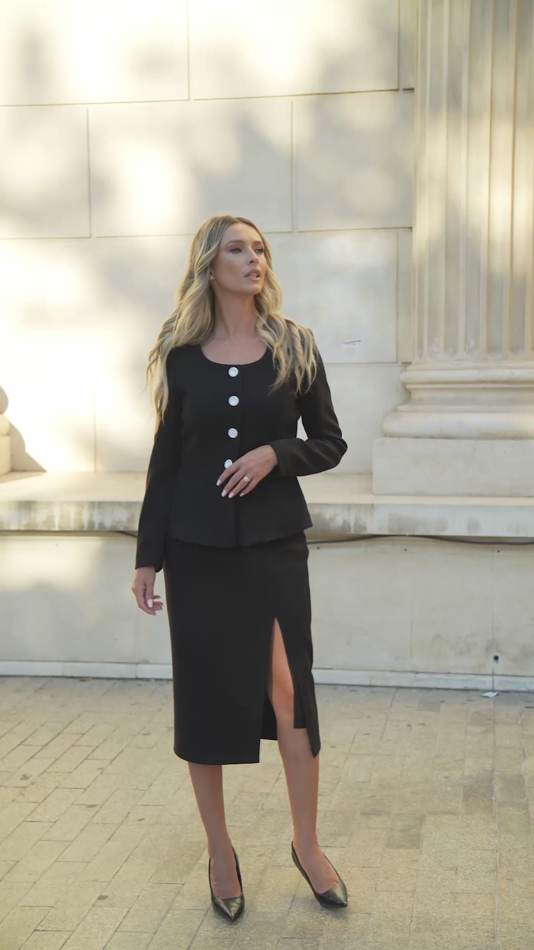 Costum Luressa Negru