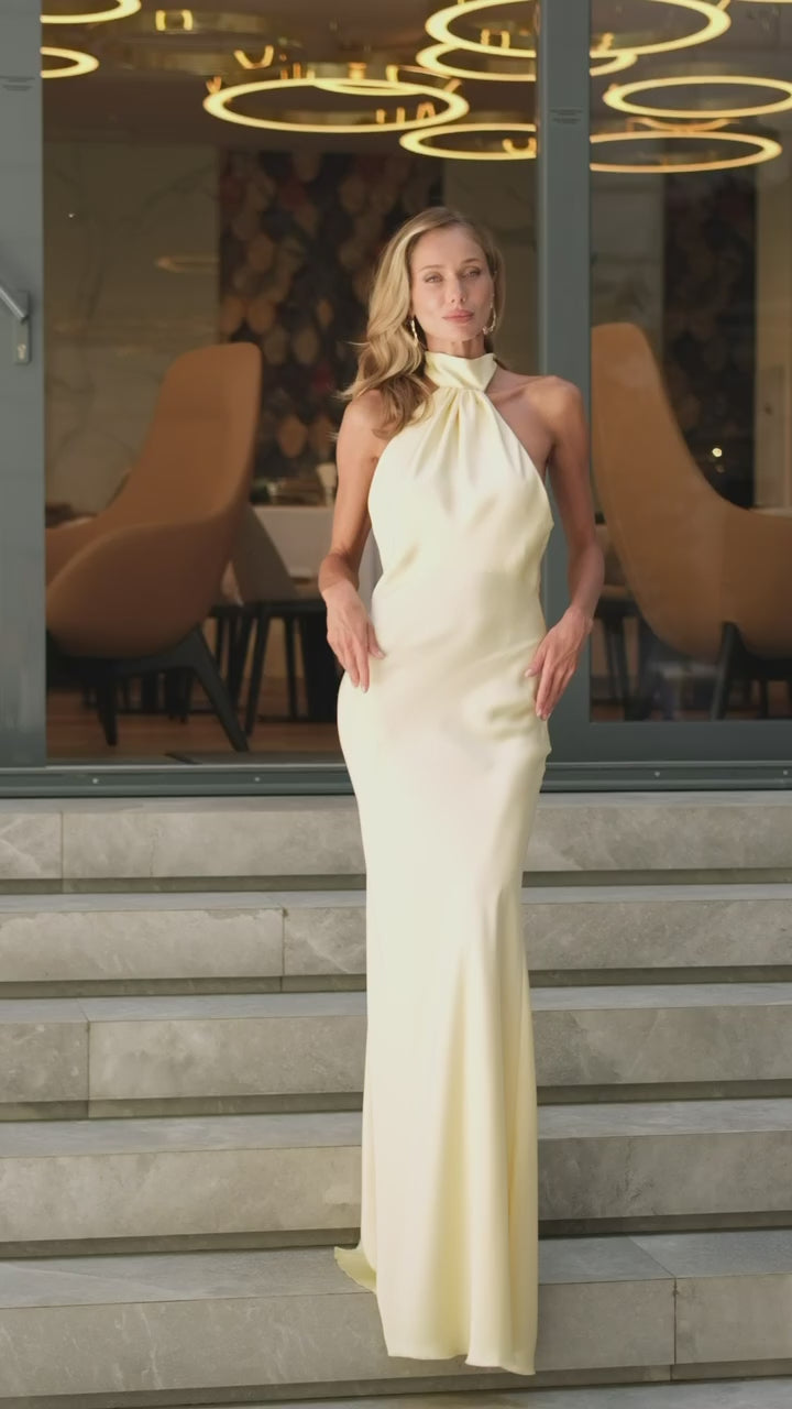 Rochie Aya Baby Yellow