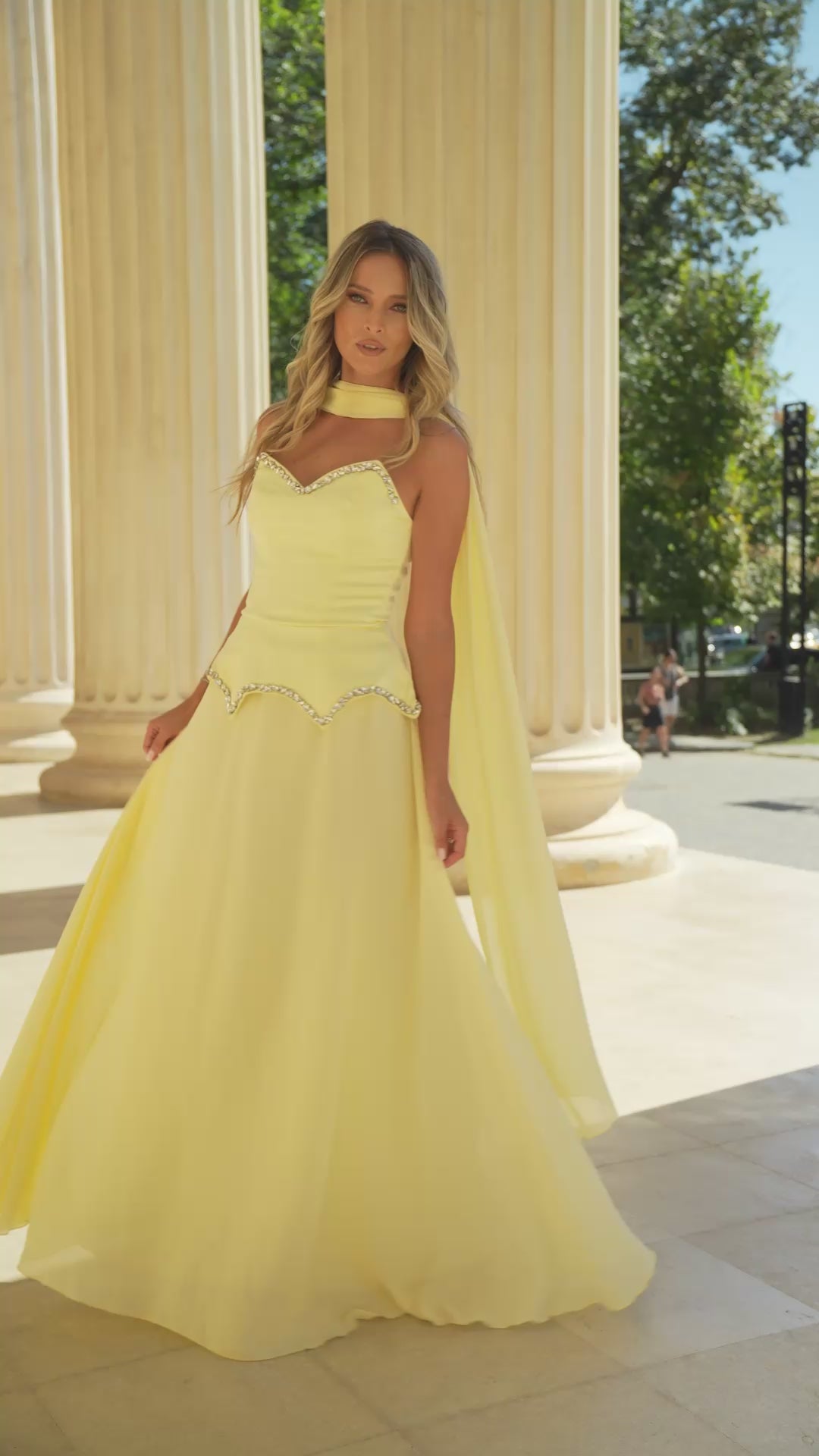 Rochie Nuage Baby Yellow