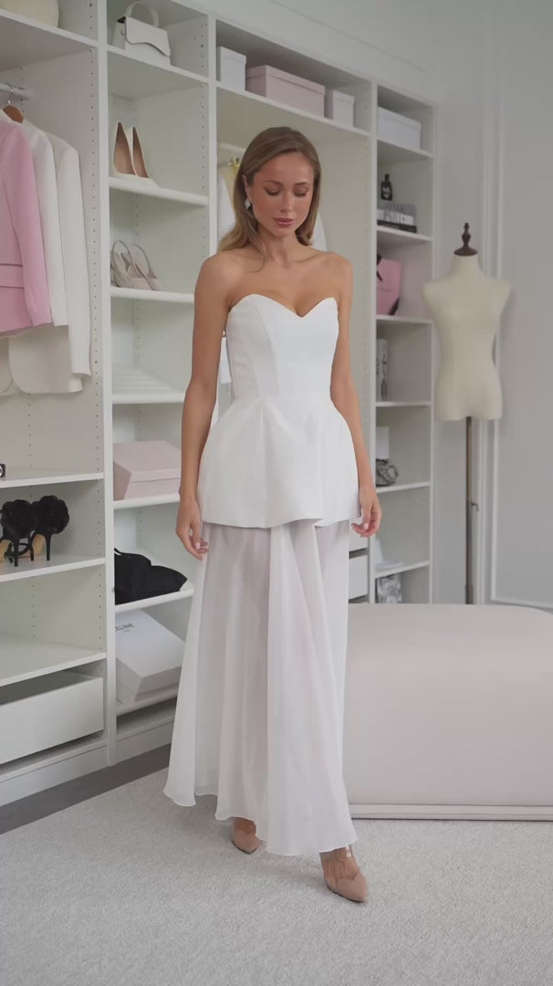 Rochie Casielle Alb
